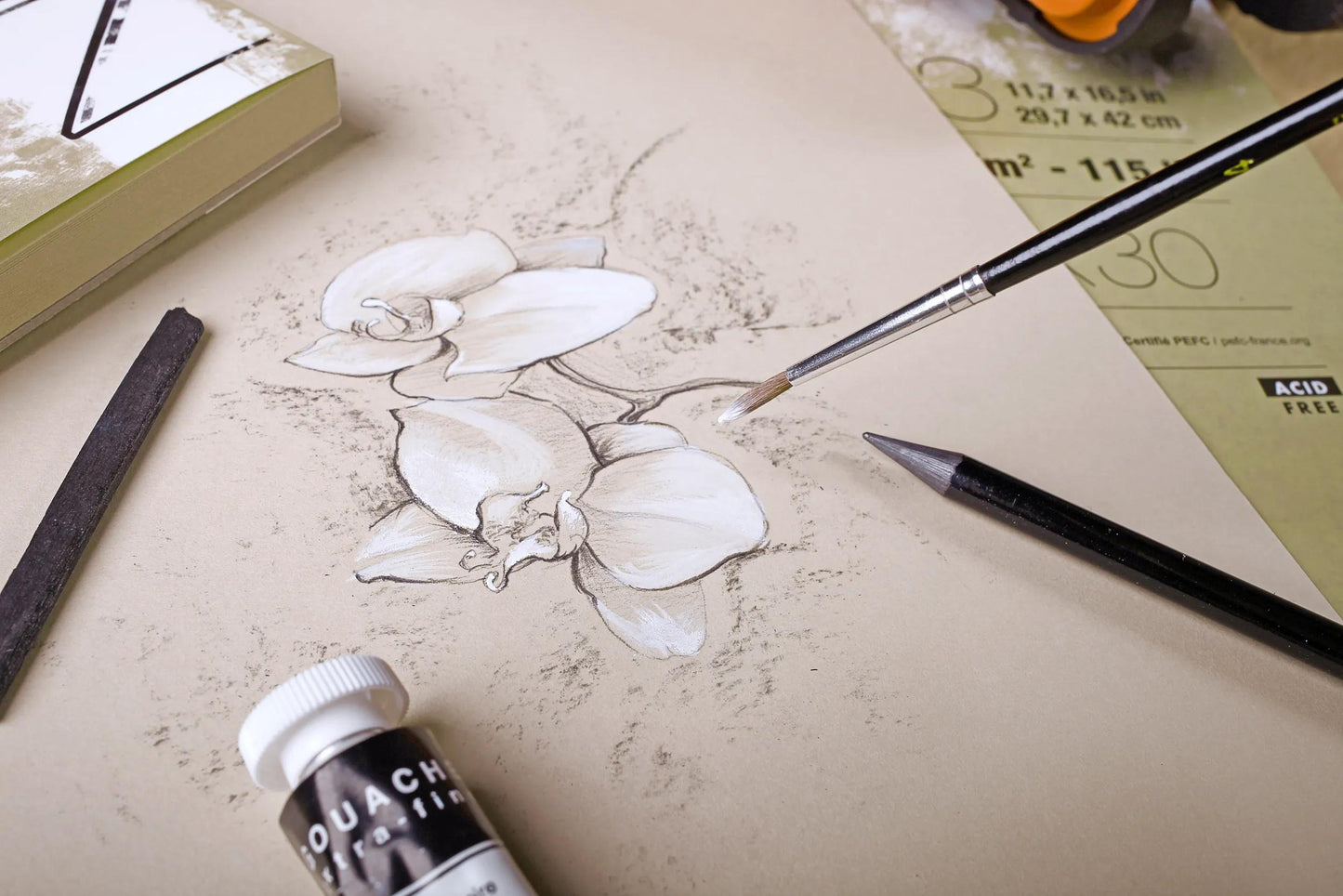 Paint'ON Natural package 25F 50x65cm 250g