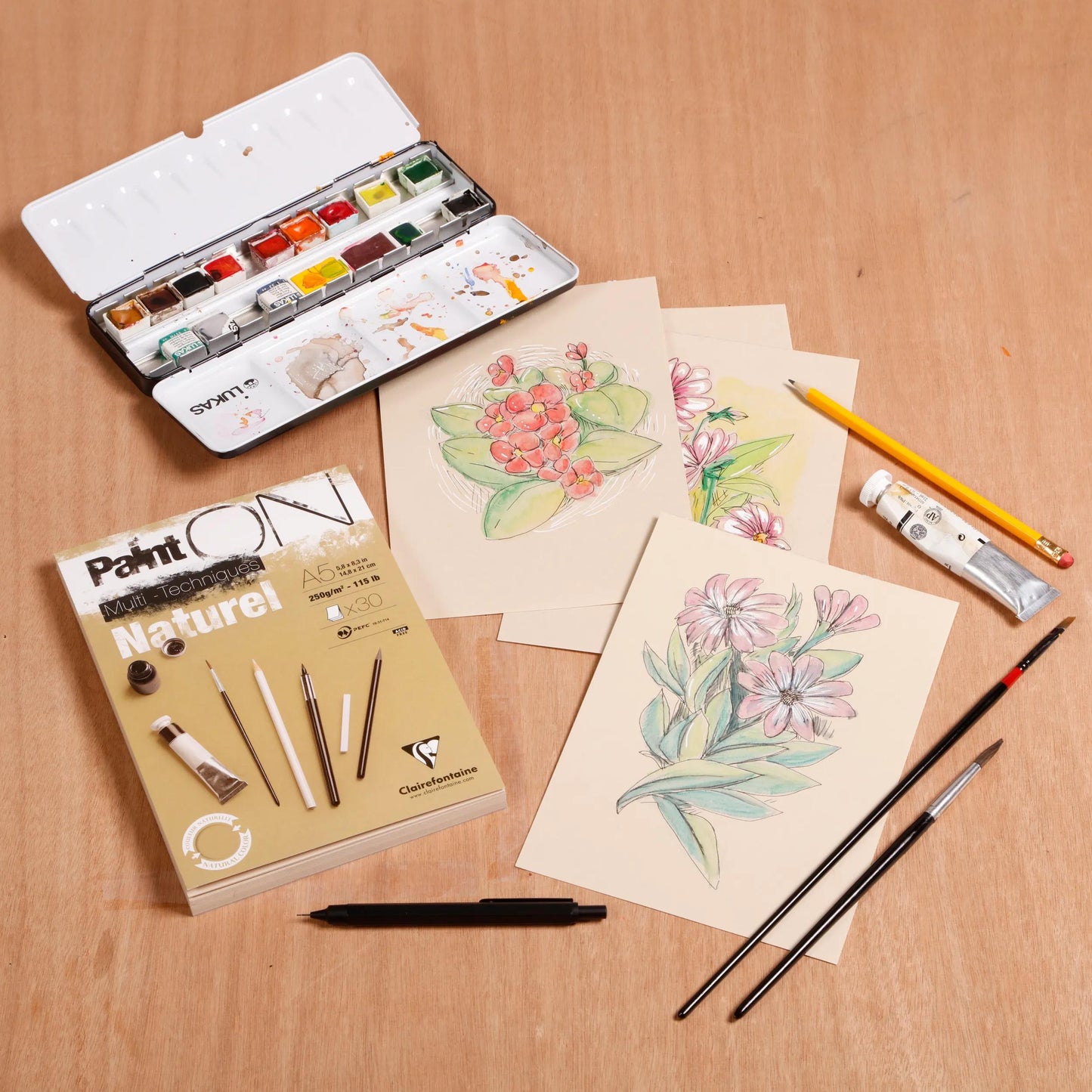Paint'ON Natural package 25F 50x65cm 250g
