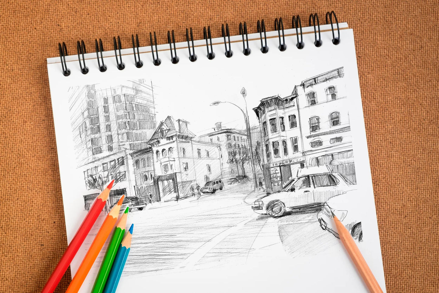 Sketch Spiral block 100F A4 90g - White (Pack x5)