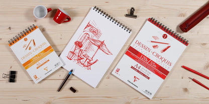 Dessin Croquis bloc spiralé 50F A3 120g (lot de 5)