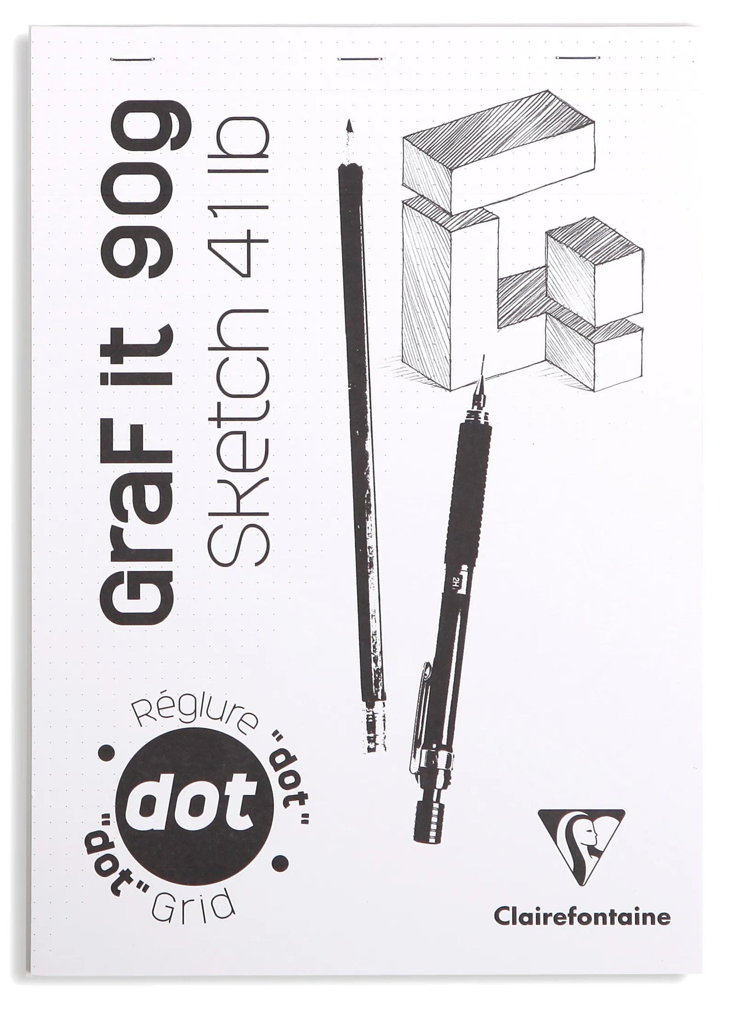 GraF'it Dot Blockheft 80F A4 90g - Random (Paket x5)