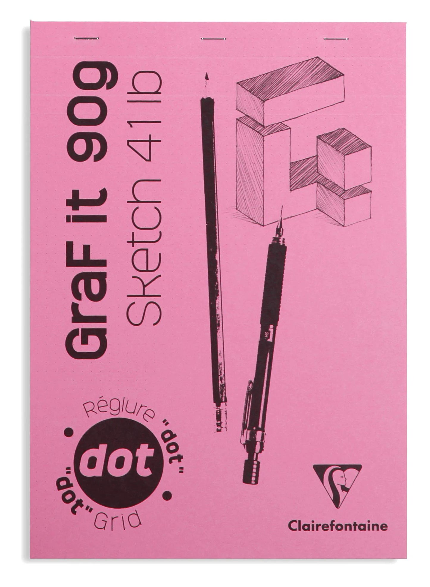 GraF'it Dot Blockheft 80F A4 90g - Random (Paket x5)
