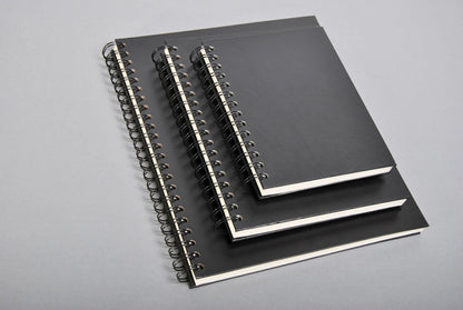 Album Esquisse carnet spiralé 100F 12x18cm 90g - Noir (lot de 5)