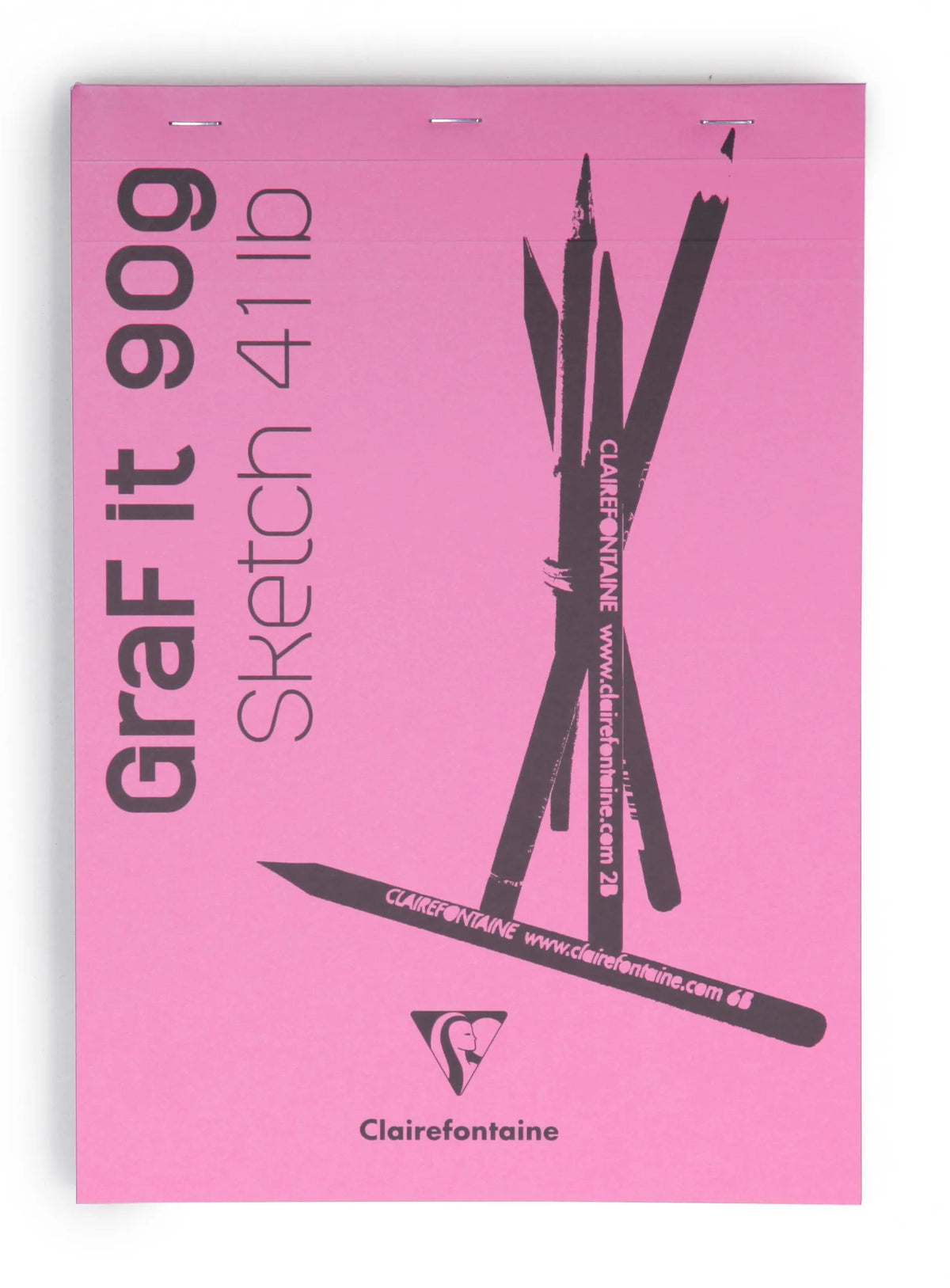 Blocco GraF'it grapled 80F A5 90g - Rosa (Pacchetto x10)