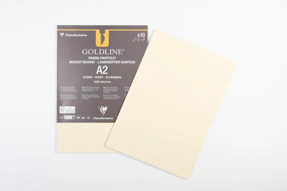 Goldline contrecollé pour passe-partout paquet 10F A2 1,25mm - Ivoire - New