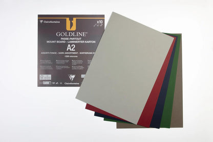 Goldline laminated for all pack 10F A2 1,25mm - Light shaded assortment - New