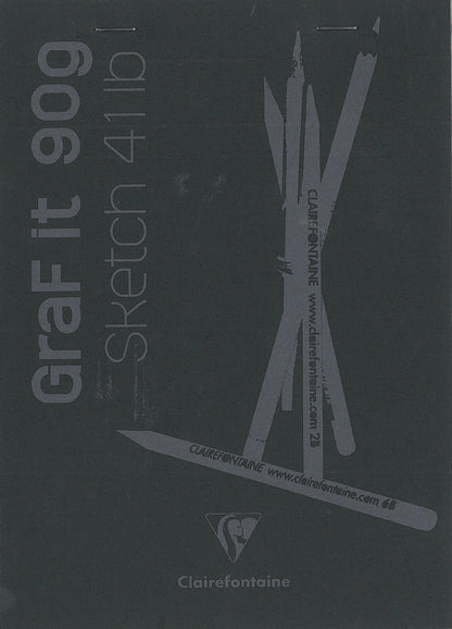 GraF'it block staple 80F A5 90g - Black