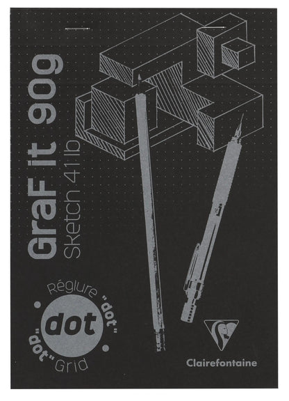 GraF'it dot block staple 80F A5 90g - Black