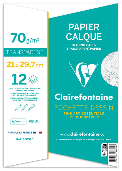 Papierschichtbeutel 12F A4 70/75g (10er-Pack)