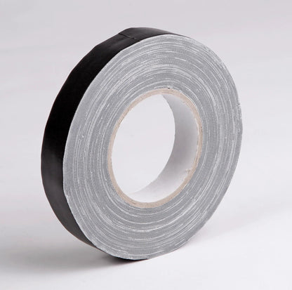 Kleber Leinwandrolle 25mmx50m - Schwarz