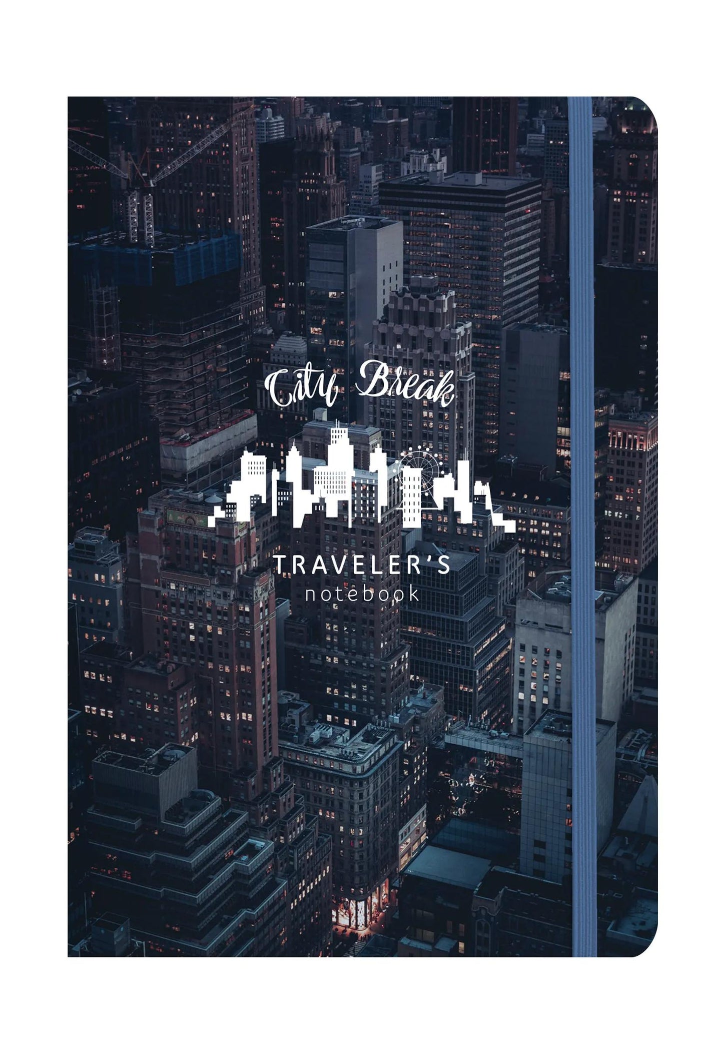 TRAVELER'S NOTEBOOK, 112-page booklet in 12x17.5cm format - City break (Pack x5)