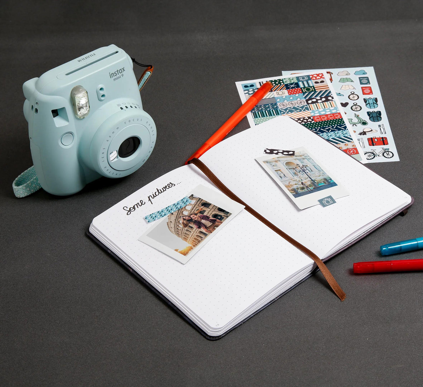 TRAVELER'S NOTEBOOK, 112-page booklet in 12x17.5cm format - City break (Pack x5)