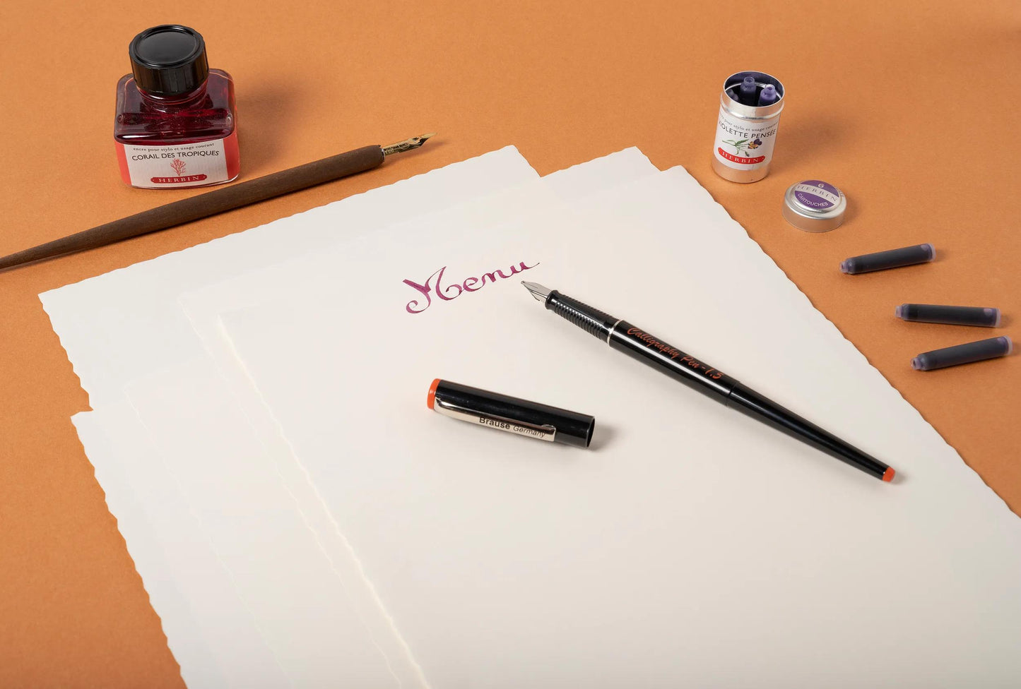 Calligraphy pen 1,5mm (Pack x5)