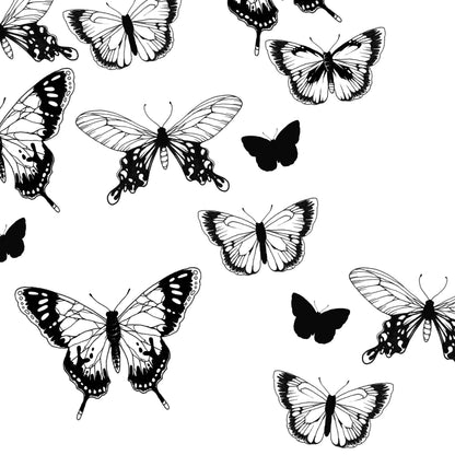 COLORIAGE, Carnet de 36 pages 120g/m² au format 20x20cm - Papillons (lot de 5)