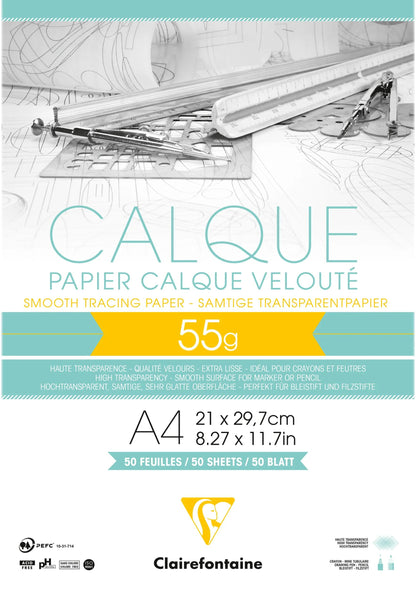 Paper Layer block glued 50F A4 55g (in bundle 5)