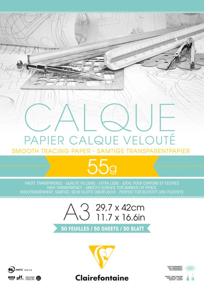 Paper Layer block glued 50F A3 55g (in bundle 5)