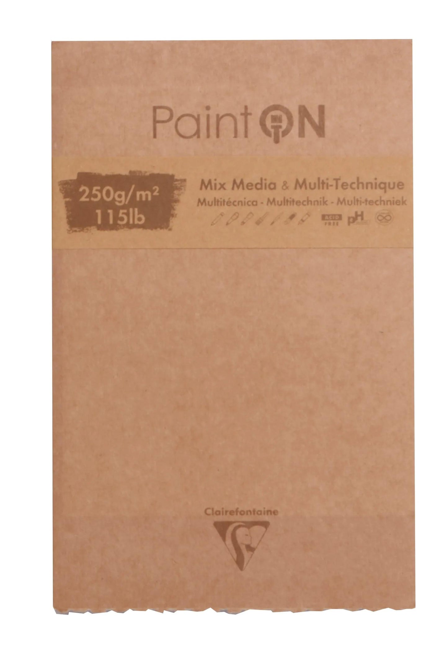 Paint'ON passender Block verklebte Kanten 13,9x21,5cm 50F 250g - Sortiment