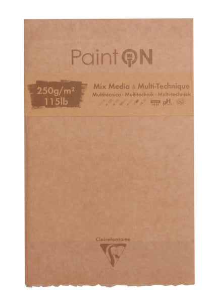 Paint'ON passender Block verklebte Kanten 13,9x21,5cm 50F 250g - Sortiment