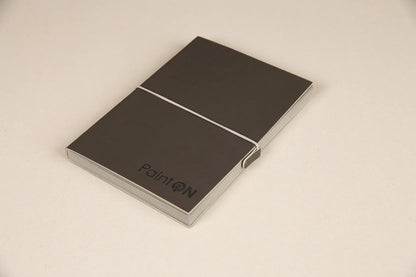Malen Graues Notebook genäht 32F A5 250g - Grau (2er-Pack)