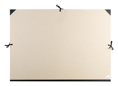 Drawing Carton Brut 3 cords 75x105cm with handle - Grey