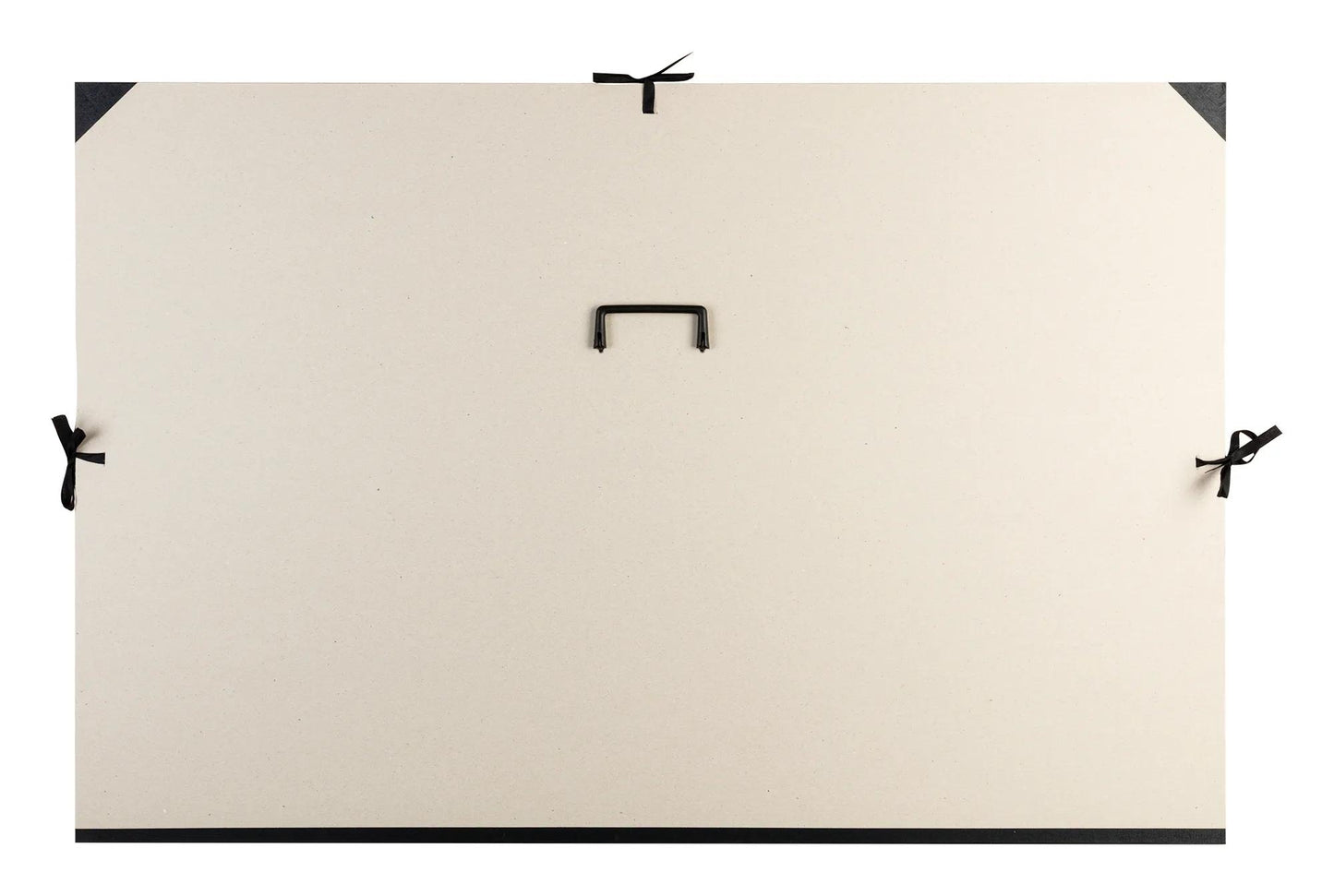 Brut drawing cardboard 3 cords 78x118cm with handle - Grey (Pack x2)