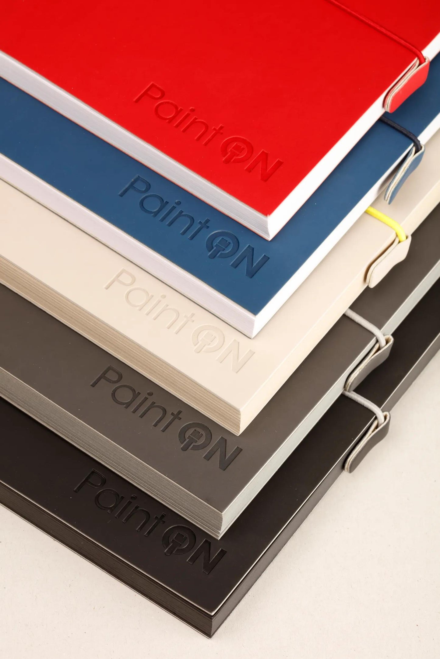PaintON Natural Notebook genäht 32F 14x14cm 250g - Beige (Paket x2)