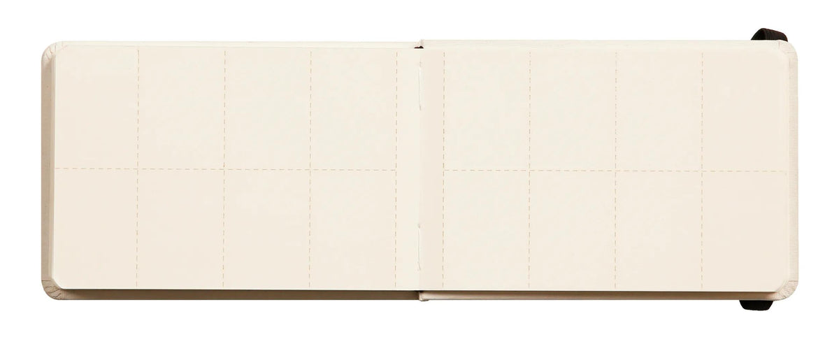 Fontaine Aquarelle carnet cousu 24F 10x15cm 300g grain satiné (cartes de visite) - Blanc (lot de 2)