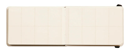 Fontaine Aquarelle carnet cousu 24F 10x15cm 300g grain satiné (cartes de visite) - Blanc (lot de 2)