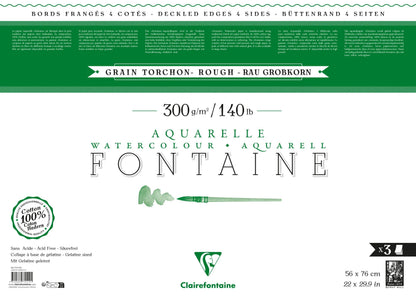 Fountain Paket 4 fring Kanten 3F 56x76cm 300g Korn Handtuch