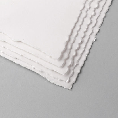 Fountain package 4 fringed edges 25F 56x76cm 300g satin grain