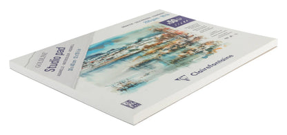 Blocco Goldline Studio incollato 50F 30x40cm 200g grana fine (confezione da 2)