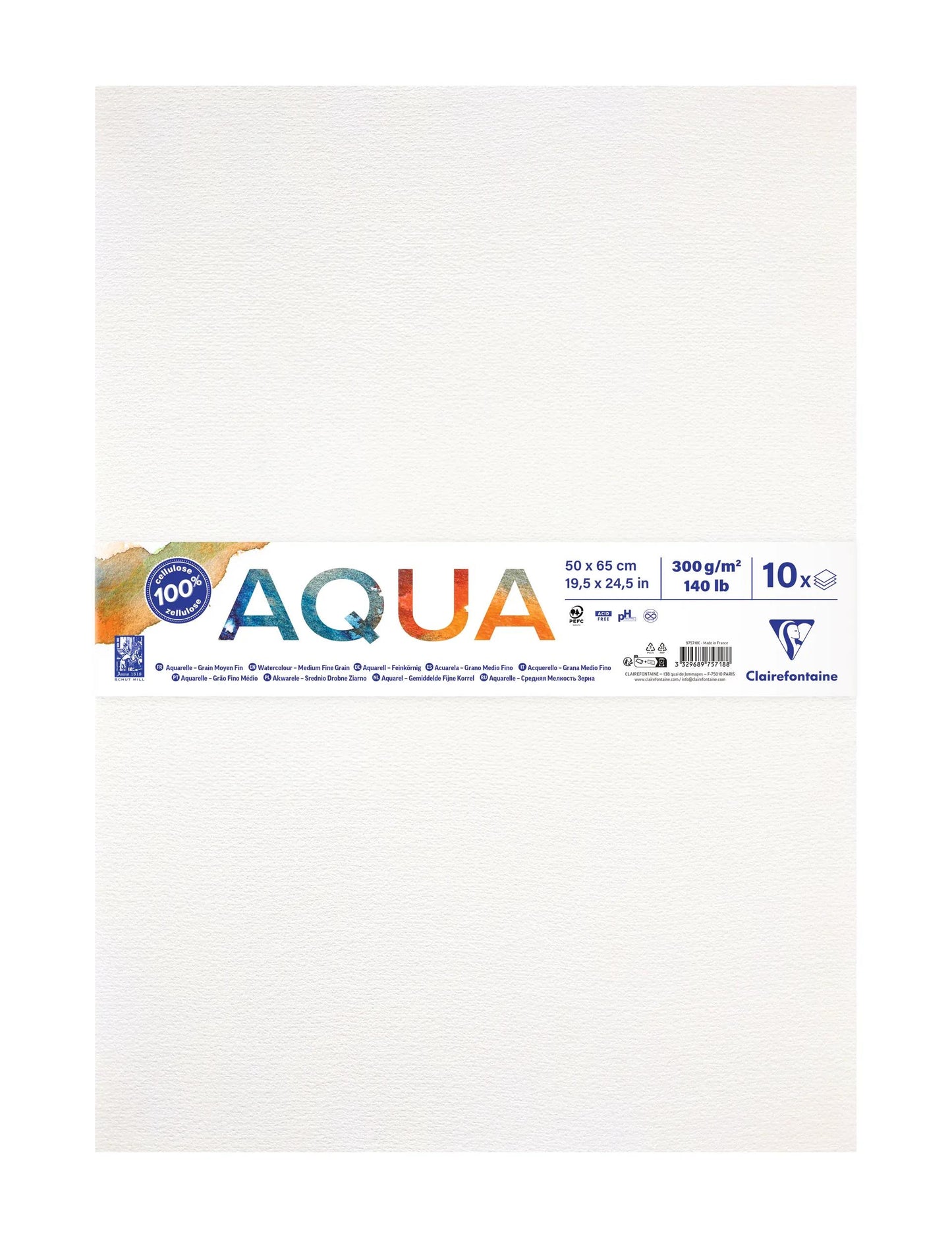 Goldline Aquapad pack 10F 50x65cm 300g