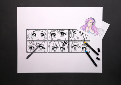 Manga Multi-techniques paquet 25F 50x65cm 200g