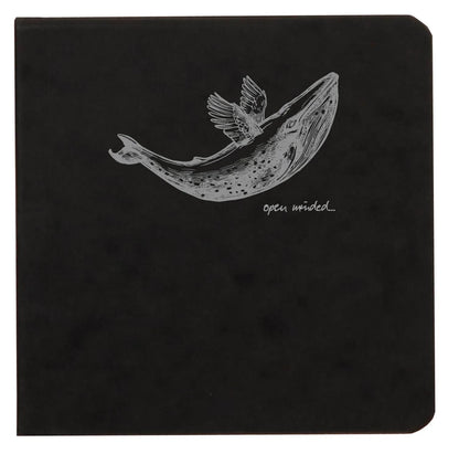 Flying Spirit quadrato backbook 50F 10.5x10.5cm 90g - Nero (confezione da 5)