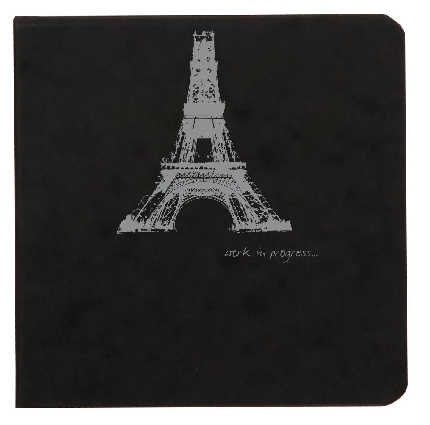 Flying Spirit square backbook 50F 10.5x10.5cm 90g - Black (Pack x5)