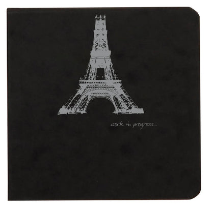 Flying Spirit quadrato backbook 50F 10.5x10.5cm 90g - Nero (confezione da 5)