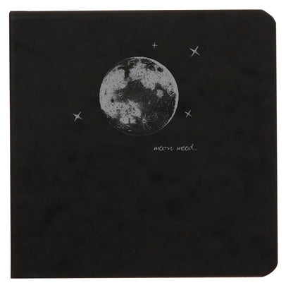 Flying Spirit quadrato backbook 50F 10.5x10.5cm 90g - Nero (confezione da 5)