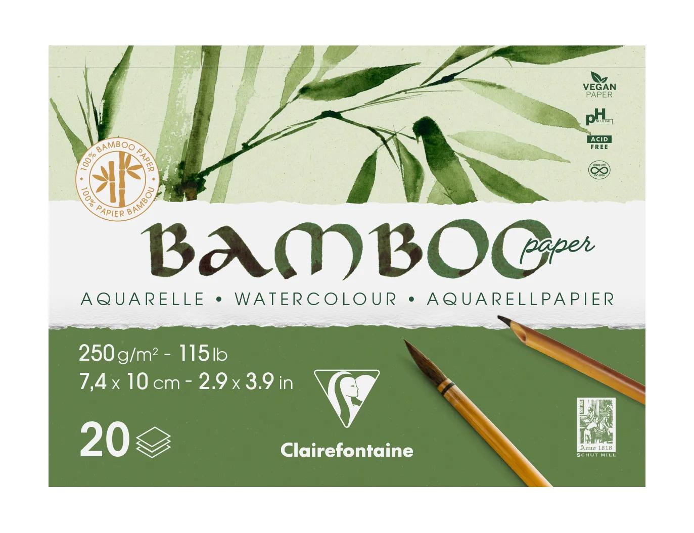 Bamboo bloc collé 1 côté 20F 10x7,4cm 250g (Lot x2)