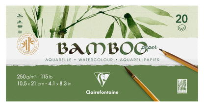 Blocco di bambù incollato 2 lati 20F 21x10,5cm 250g (confezione da 2)