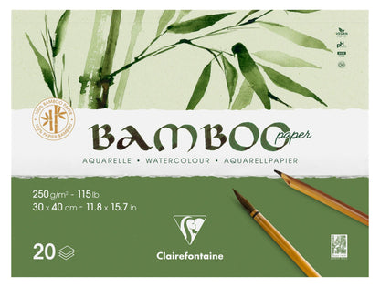 Blocco di bambù incollato 2 lati 20F 30x40cm 250g (confezione da 2)