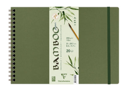 Bambusalbum Spirale 20F A4 250g (2er-Pack)