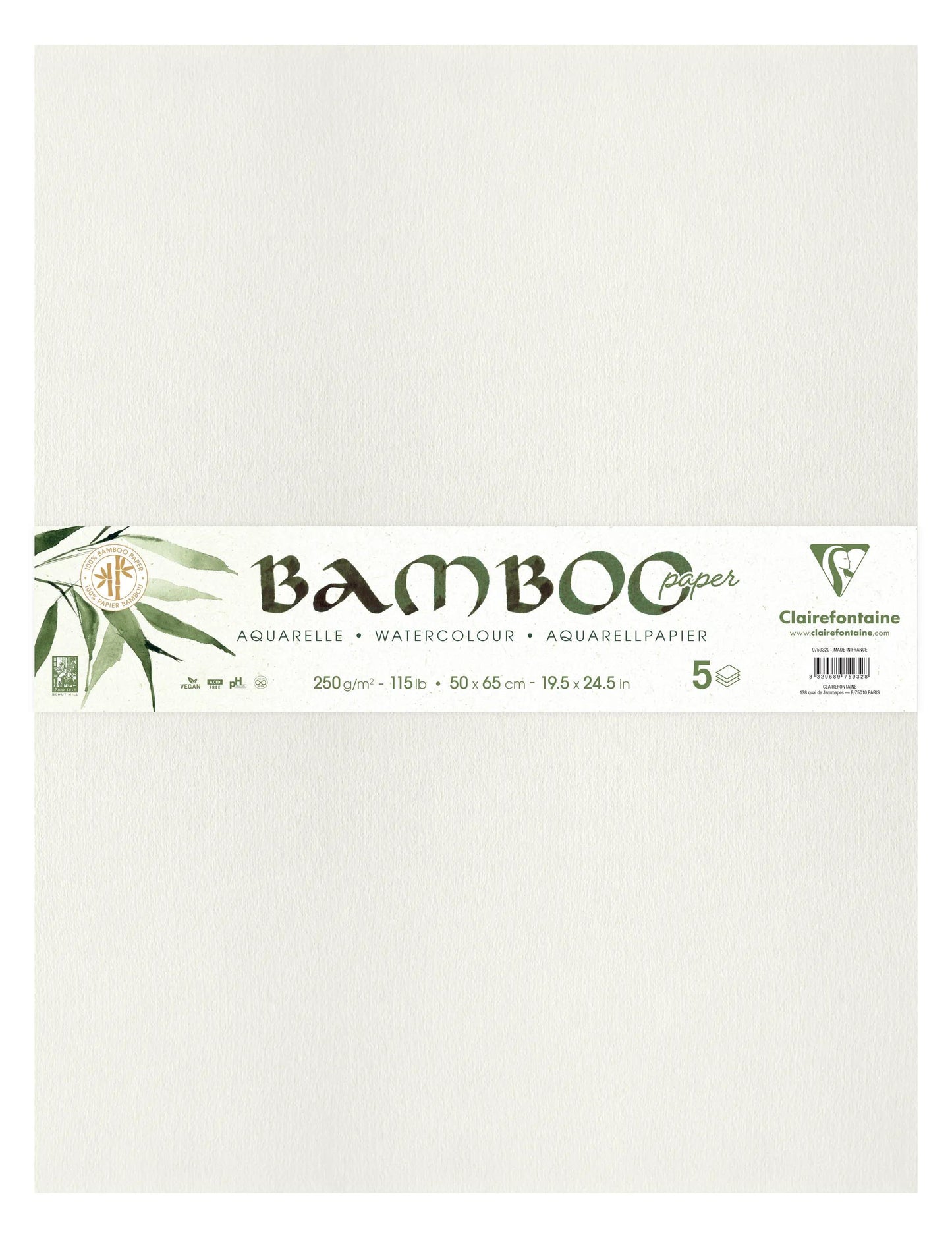 Bamboo pacchetto 5F 50x65cm 250g