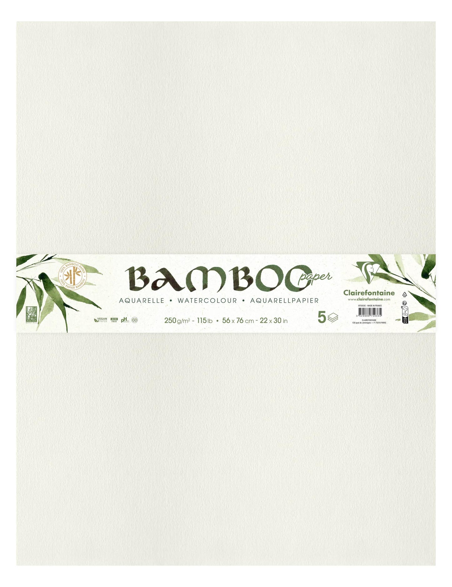 Bamboo pacchetto 5F 56x76cm 250g