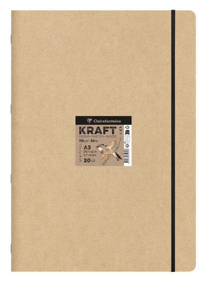 Kraft pocketbook 20F A3 115g