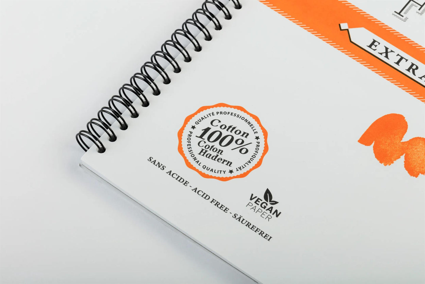 Schaum Extra Blanc Grain Satin Spiralalbum 12F 24x30cm 300g (Paket x4)