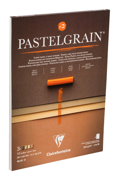 PastelGrain bloc collé n°2 12F 30x40cm 360g