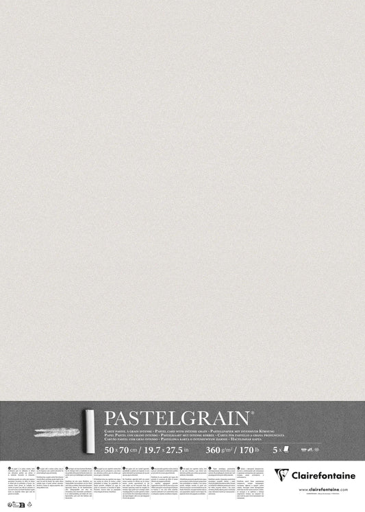 PastelGrain Paket 5F 50x70cm 360g - Hellgrau