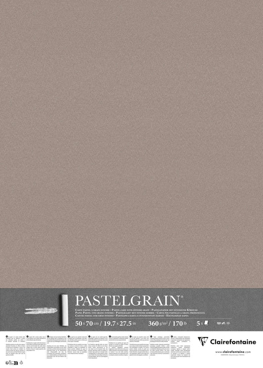 PastelGrain Paket 5F 50x70cm 360g - Dunkelgrau