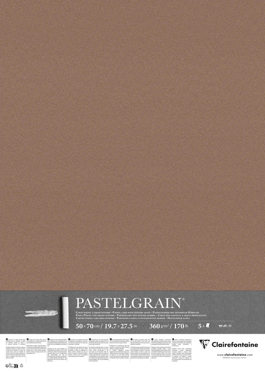 PastelGrain Paket 5F 50x70cm 360g - Braun