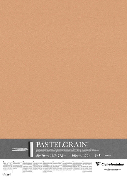 PastelGrain paquet 5F 50x70cm 360g - Sienne